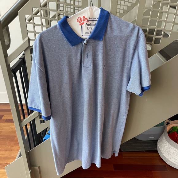Supreme Blue Polo Shirt with Classic Design - Picture 1 of 3